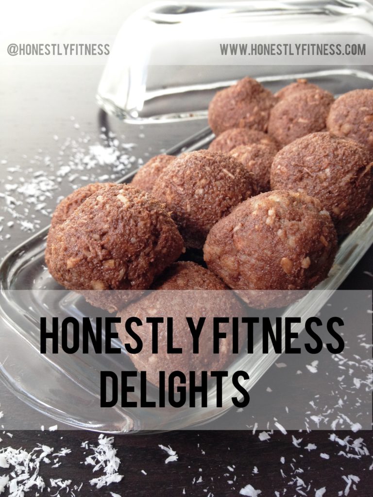 Honestly Fitness Delights raw dessert balls